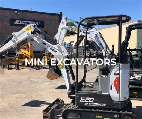 Mini Excavator Rentals in Burlington, ON 